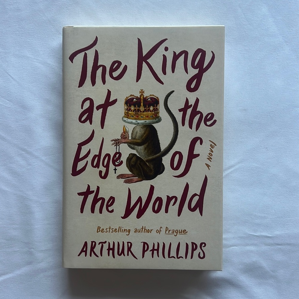 Historical Fiction book. The King at the Edge of the World.